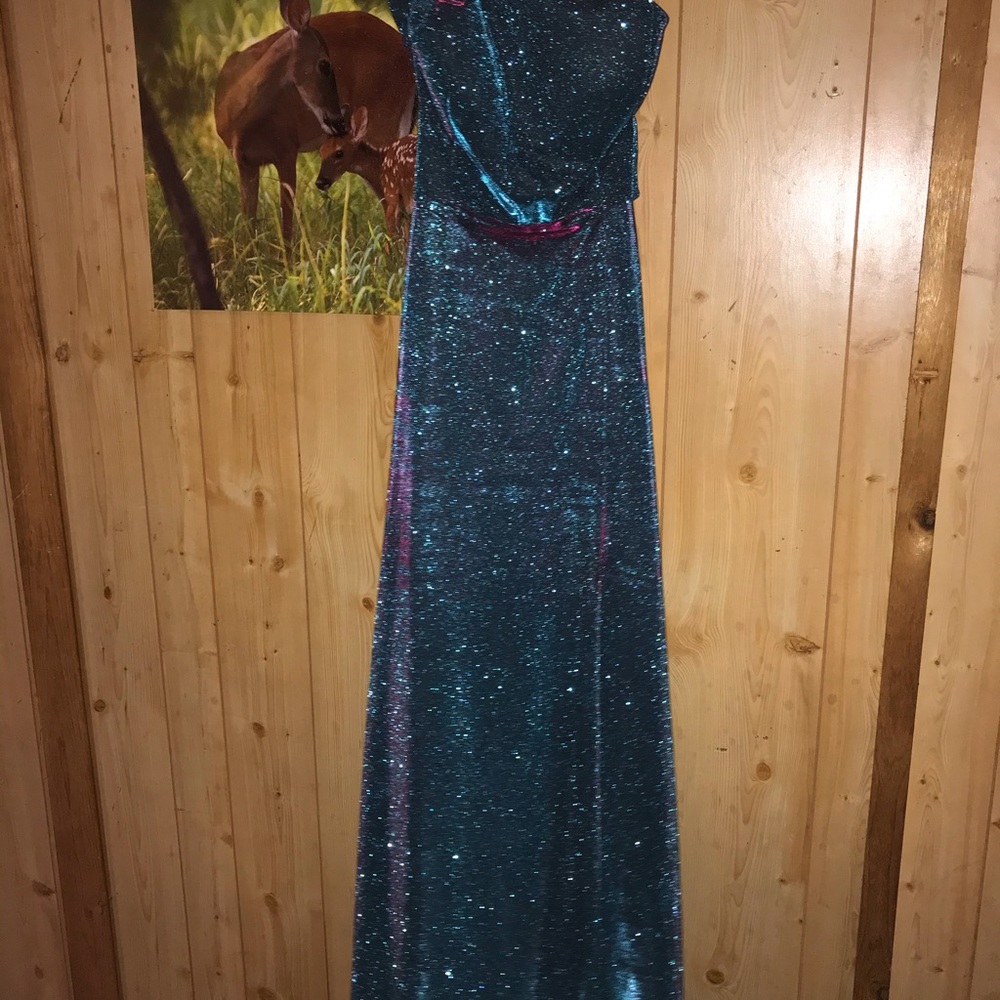 Blue/purple prom dress only worn once.